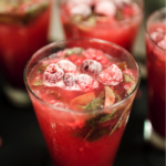 Raspberry Mojito Mocktails