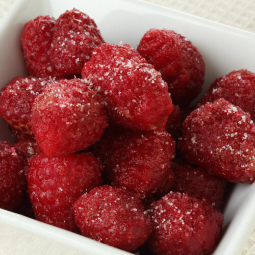 Frozen Raspberry Berry Bites - Washington Red Raspberries