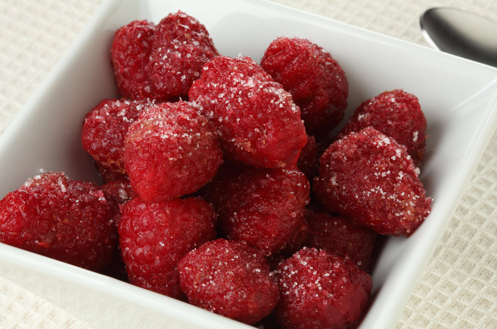 Frozen Raspberry Berry Bites